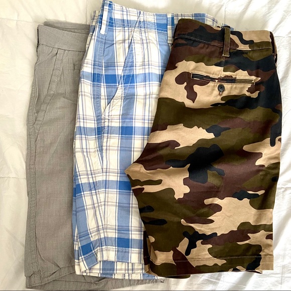 Express Bundle of Men’s Shorts: Size 34 & 38 - Picture 1 of 9